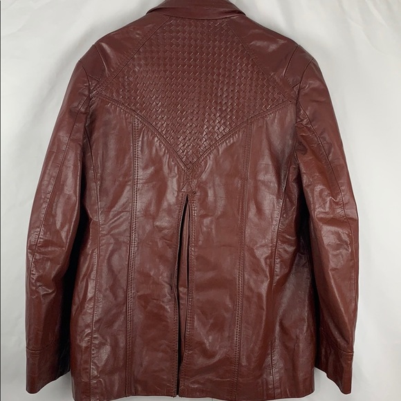 Fantastic International Leather Men’s Jacket SZ 42 - Picture 4 of 8